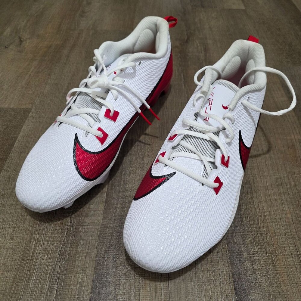 Nike Vapor Edge Pro 360 2 Cleats White  Size 15 Men’s Football Shoes FQ4045-102